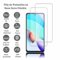 Xiaomi Redmi Note 11 4G 6.5" 21121119SC (non compatible avec Xiaomi Redmi Note 11 6.43"): 2 Films Protection d'écran en Verre Nano Fléxible, Dureté 9H Inrayable Incassable Invisible Ultra Résistant