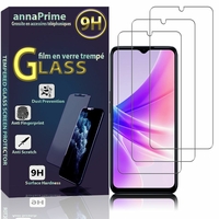 Oppo A77S/ Oppo A77 4G/ Oppo A57S 6.56" CPH2473 CPH2385 (non compatible avec Oppo A57 4G/ Oppo A57 5G/ Oppo A77 5G): Lot / Pack de 3 Films de protection d'écran Verre Trempé