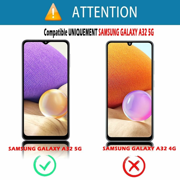Protection d'écran pour smartphone CABLING ®verre trempé pour samsung  galaxy a32 4g film protection ecran, verre trempé écran protecteur pour  samsung galaxy a32 4g
