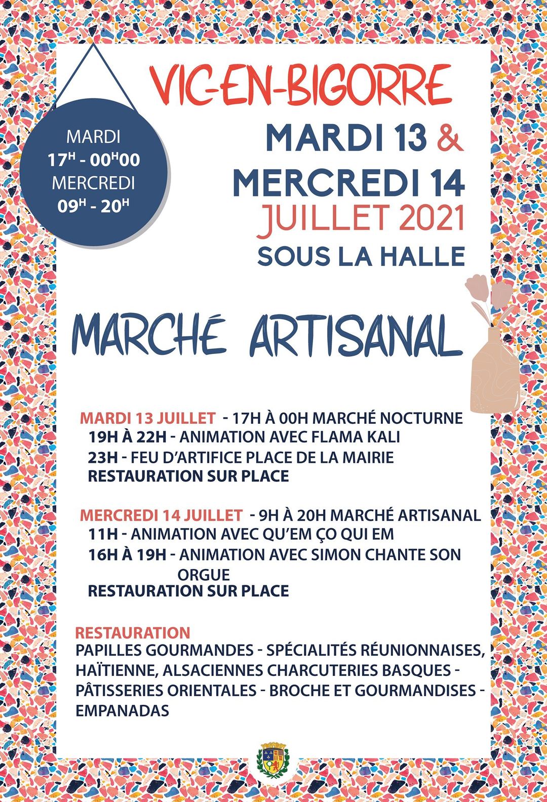 marche artisanal de vic en bigorre