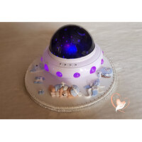 Soucoupe lumineuse bébé garçon - au cœur des arts