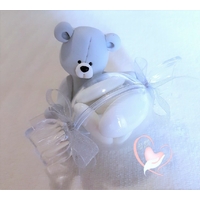 Bonbonnière ou boîte à dragées petit ours- au cœur des arts.