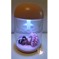 Humidificateur ambiant lumineux bébé fille - au cœur des arts.