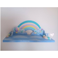 Etagère murale avec son bébé garçon - au cœur des arts