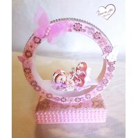 Arche lumineuse musicale bébé fille - au cœur des arts