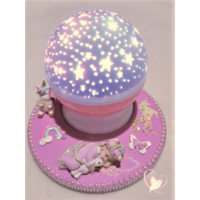 Ciel étoilé lumineux bébé fille - au cœur des arts