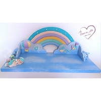 Etagère murale avec son bébé garçon - au cœur des arts