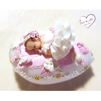 Galet lumineux bébé fille - au cœur des arts