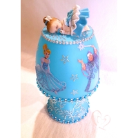 Lampe de chevet bébé fille cendrillon - au cœur des arts