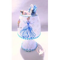 Lampe de chevet bébé fille cendrillon - au cœur des arts