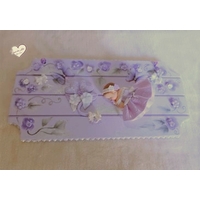 Plaque de porte bébé fille - au cœur des arts