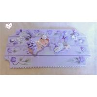 Plaque de porte bébé fille - au cœur des arts