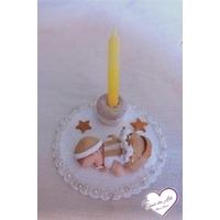 Porte bougie bébé garçon - au cœur des arts