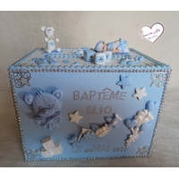Urne pour baptême bébé garçon marin - au cœur des arts