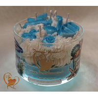Bougie coupe parfum Monoï Coco.