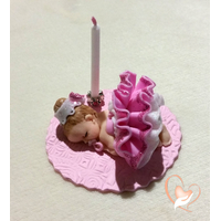 Porte bougie anniversaire Ballerine - au coeur des arts