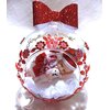 Boule de Noël avec son bébé fille - au cœur des arts