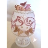 Lampe de chevet blanche bébé fille fée clochette - au cœur des arts