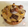 Boîte à gâteaux chocolat café