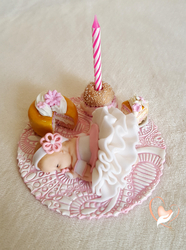 Porte bougie anniversaire ballerine - au coeur des arts - Enfants - Au  coeur des Arts