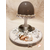 104B-au coeur des arts-Veilleuse lampe lumineuse sur socle en bois bebe fille