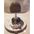 110C-au coeur des arts-Veilleuse lampe lumineuse sur socle en bois bebe garçon