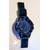 M13Montre couleur bleue cristal swarovski - au coeur des arts