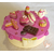 26-Boîte à gâteaux ou dosettes fushia vanille- au coeur des arts