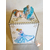 31-Tirelire bébé fille bleu cendrillon - au coeur des arts