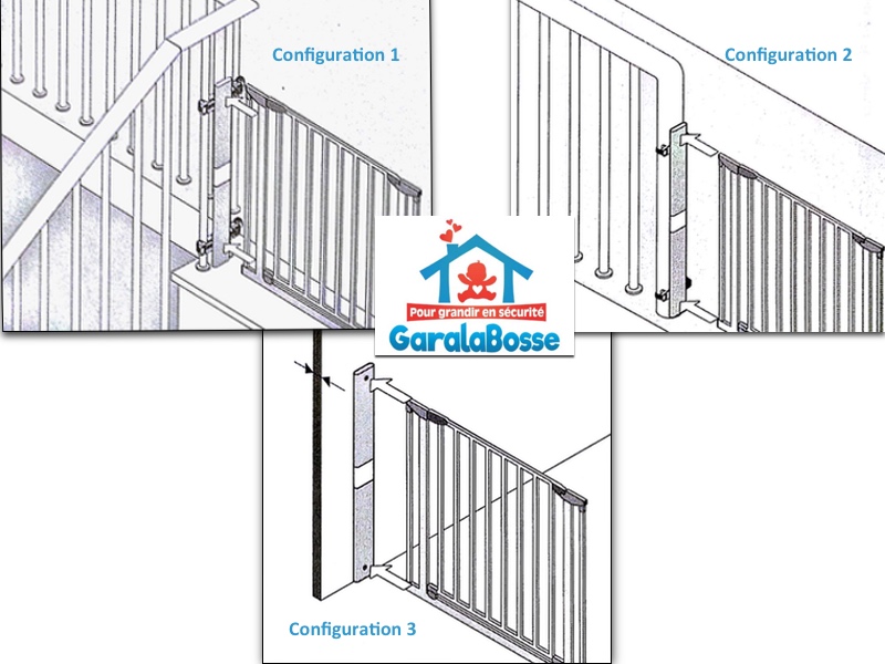 Comparatif et guide d'achat des meilleurs barrière de sécurité escalier - Barriere  escalier