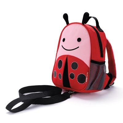 sac à dos harnais enfant motif coccinelle yapa-pc-008