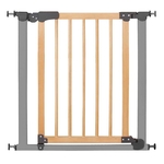 Barrière de sécurité sans vissage I Gate Active Lock, cadre métal, porte en bois