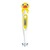 Thermomètre médical jaune avec tête de canard embout flexible fond blanc_YAPA_HA_014