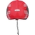 protection pluie pour casque de vélo enfant rouge avec décor drapeau à damier modele garçon vue arriere_YAPA_CL_007
