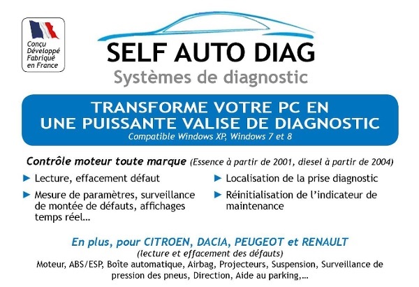 Valise OBD Citroën/Peugeot »  - Valise Diagnostique