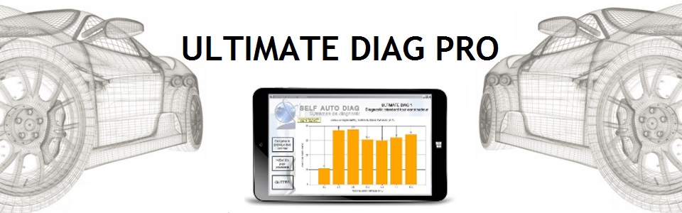  ULTIMATE DIAG ONE - Interface de diagnostic MULTIMARQUES –  Version CD-ROM - Valise diagnostique auto multimarque en francais de SELF  AUTO DIAG