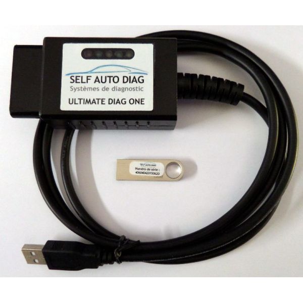 KIT ULTIMATE DIAG ONE - Distribué sur clé USB - ULTIMATE DIAG ONE