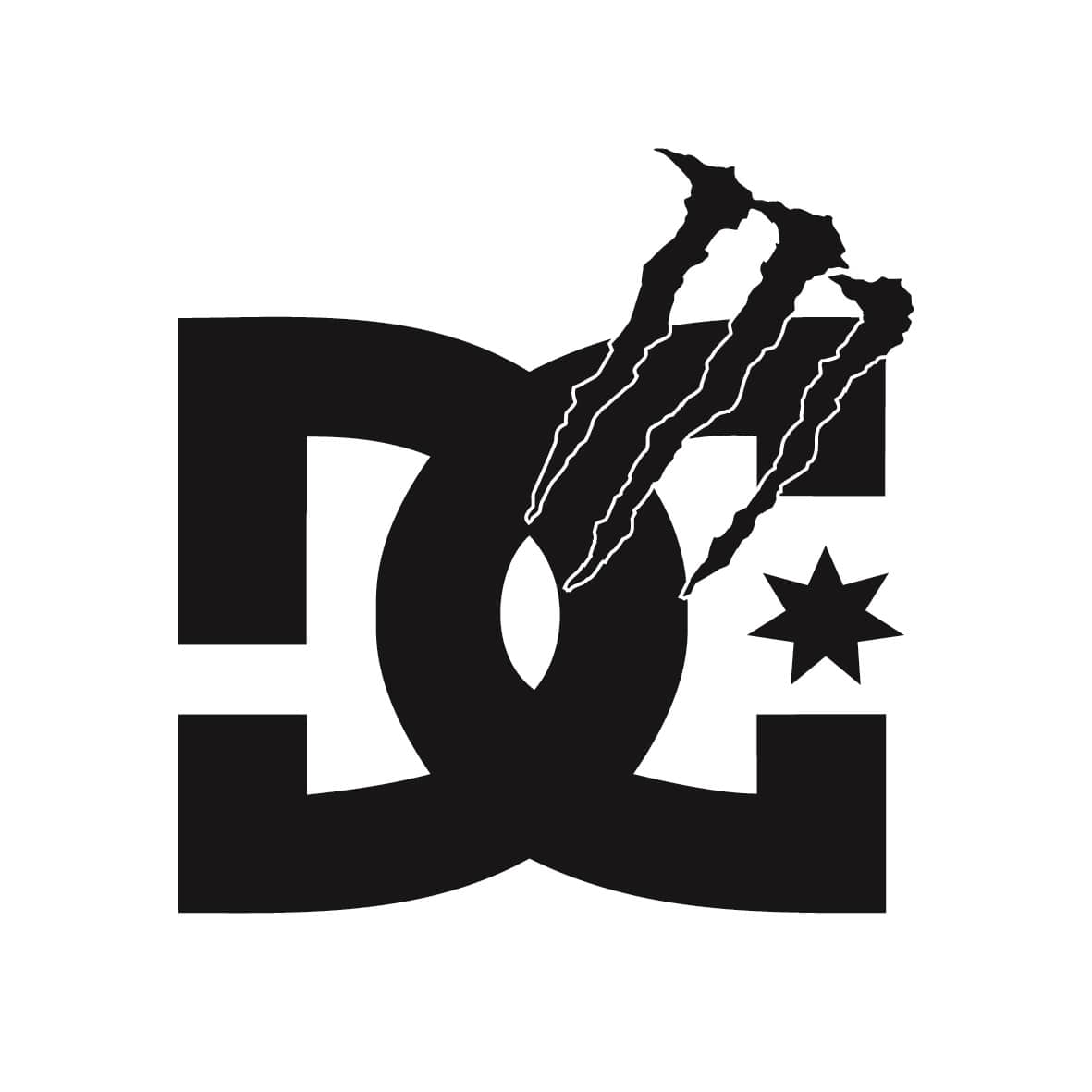 STICKERS DC SHOES MONSTER