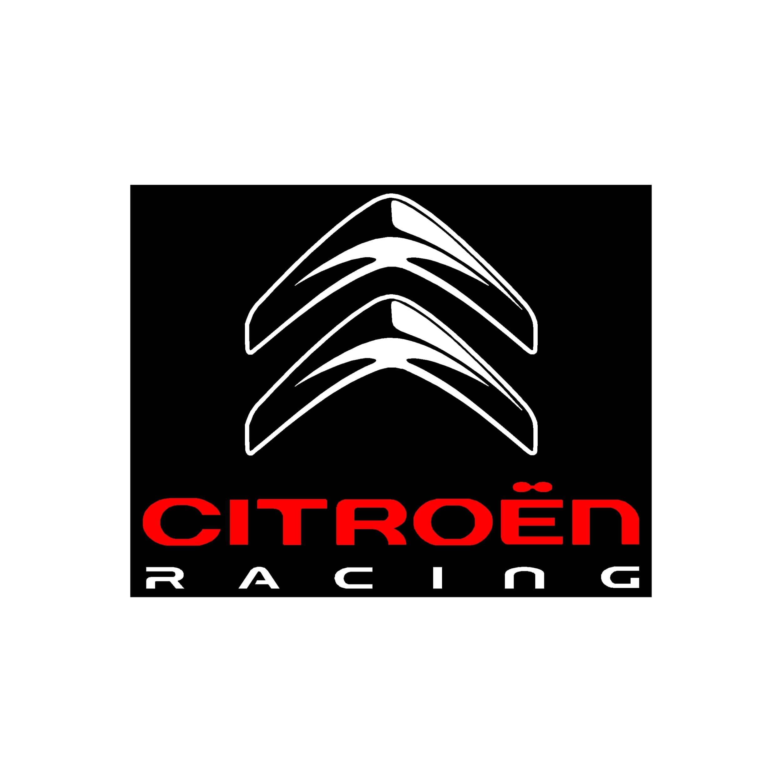 STICKERS CITROEN RACING LOGO PLEIN