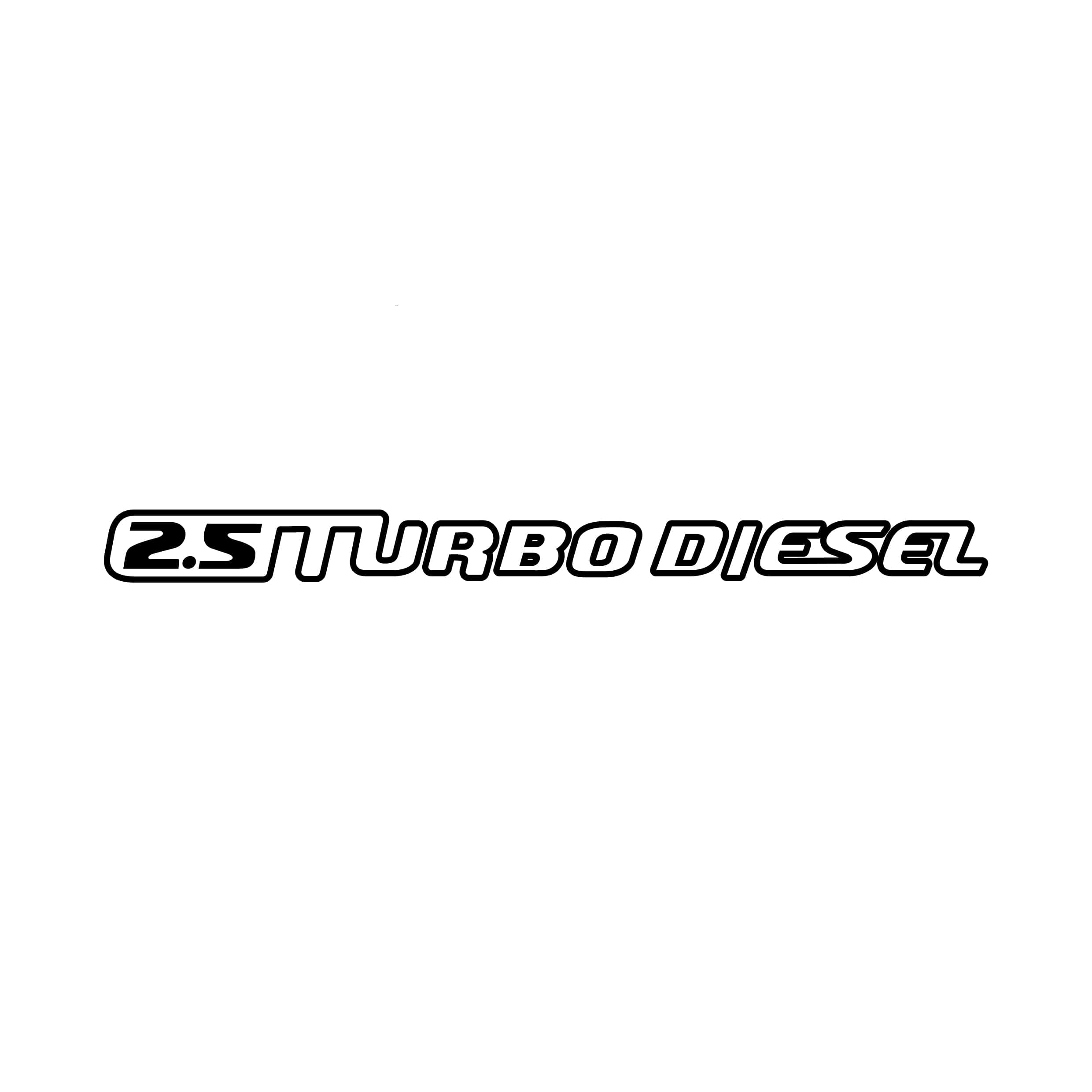 stickers-chevrolet-2.5-turbo-diesel-ref62-autocollant-voiture-sticker-auto-autocollants-decals-sponsors-racing-tuning