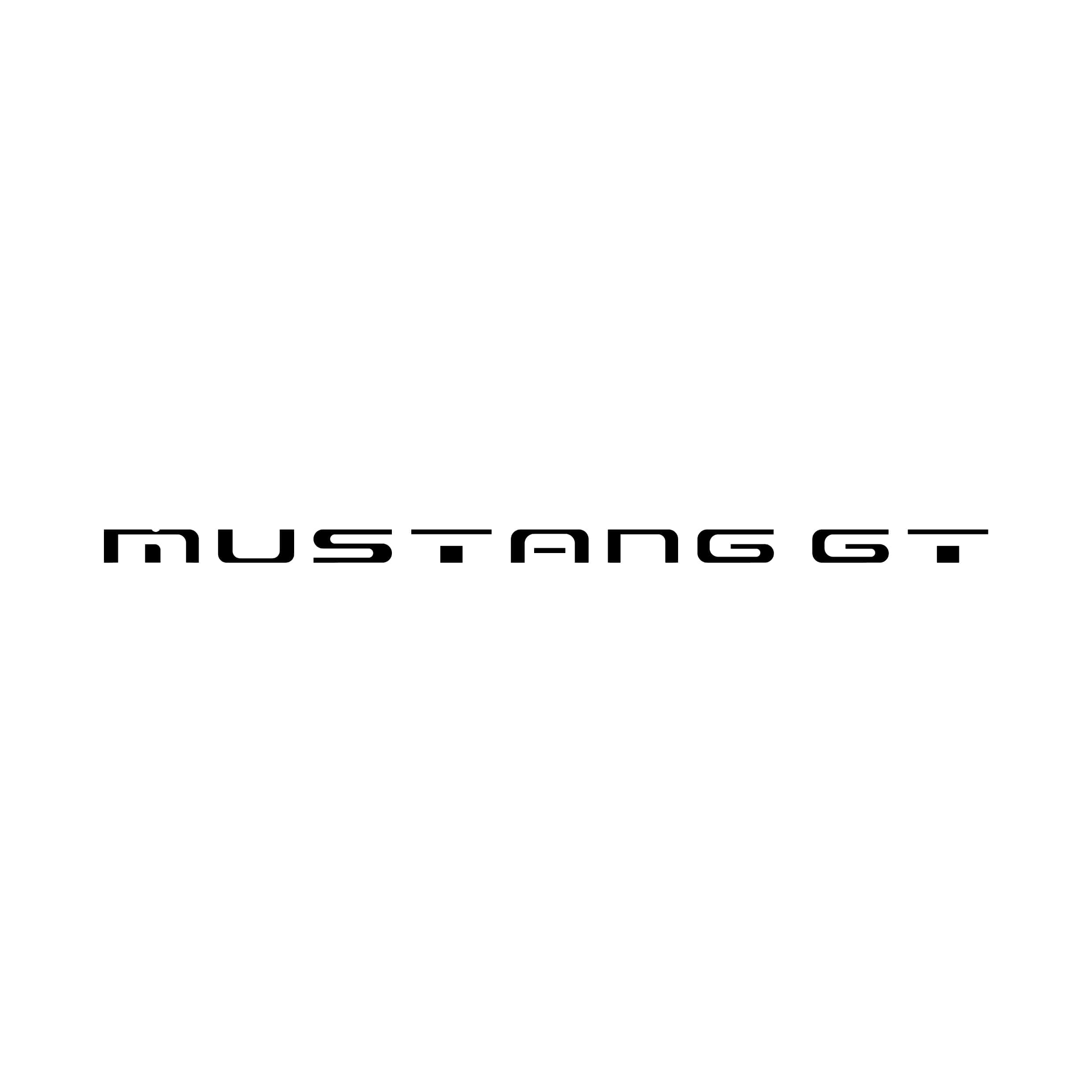 STICKERS MUSTANG GT