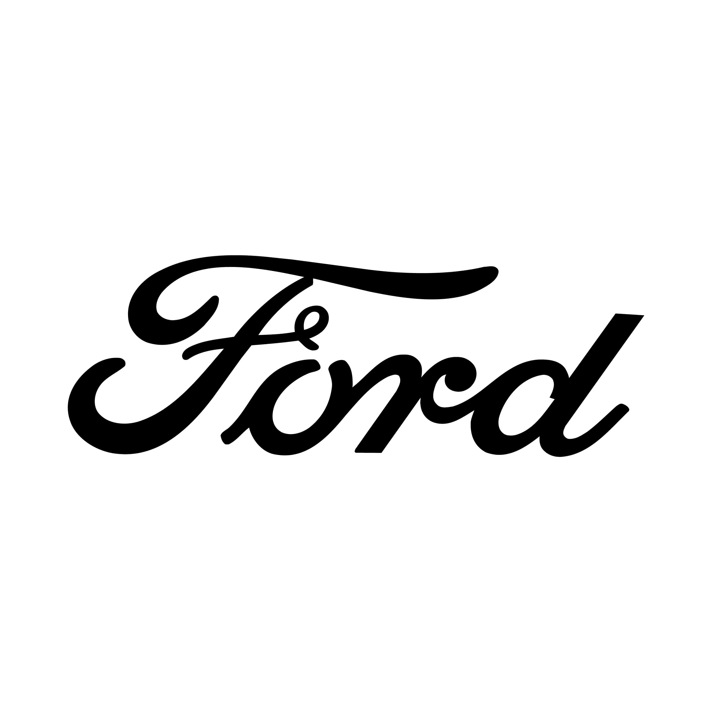 STICKERS FORD ECRITURE