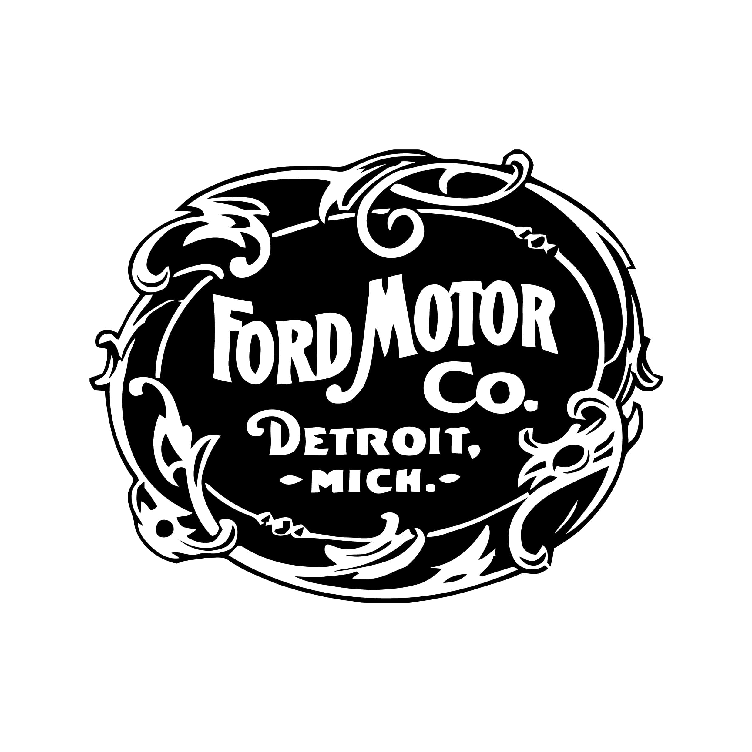 STICKERS FORD MOTOR CO DETROIT