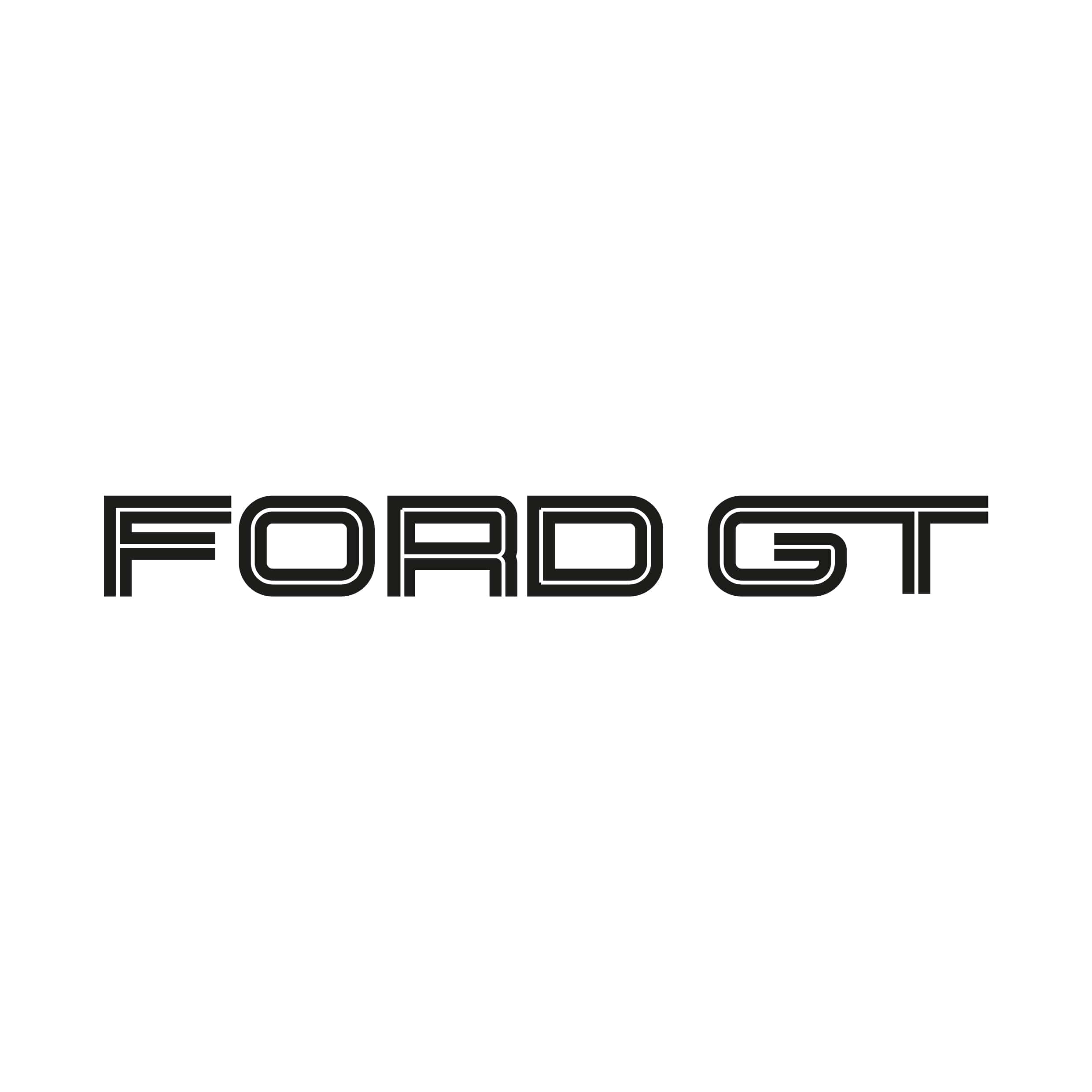 STICKERS FORD GT