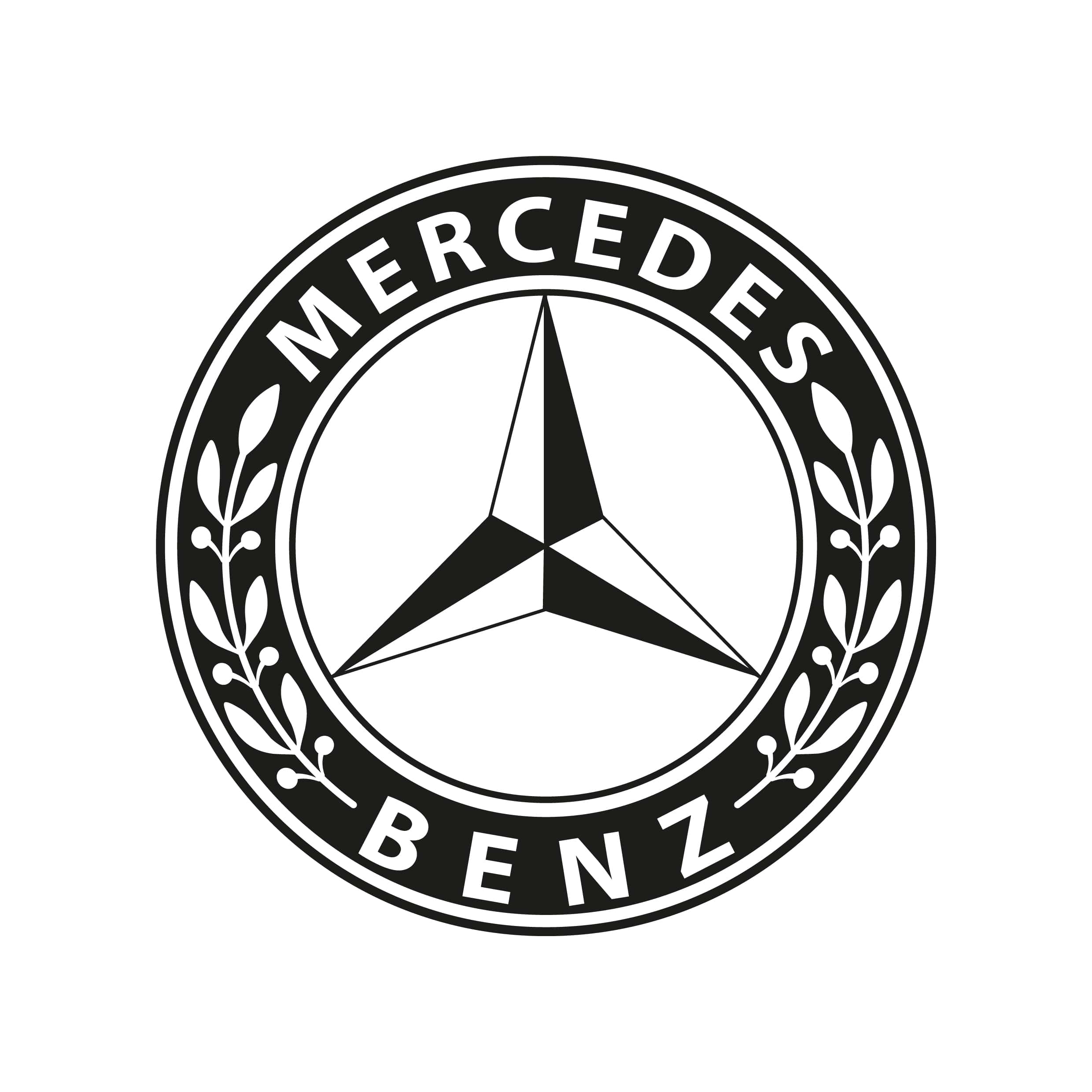 STICKERS MERCEDES LOGO