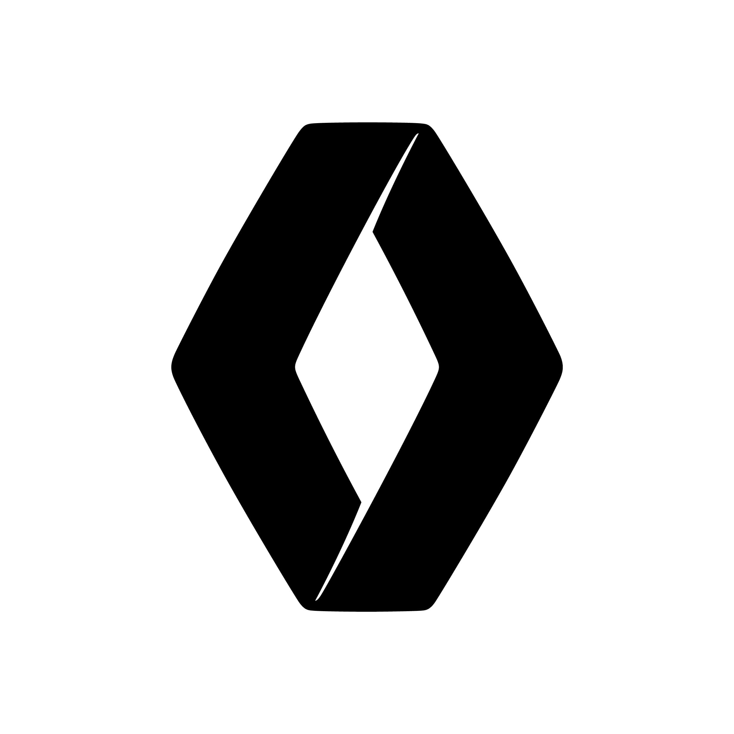 Stickers Renault Logo 2 Simple - Autocollant voiture