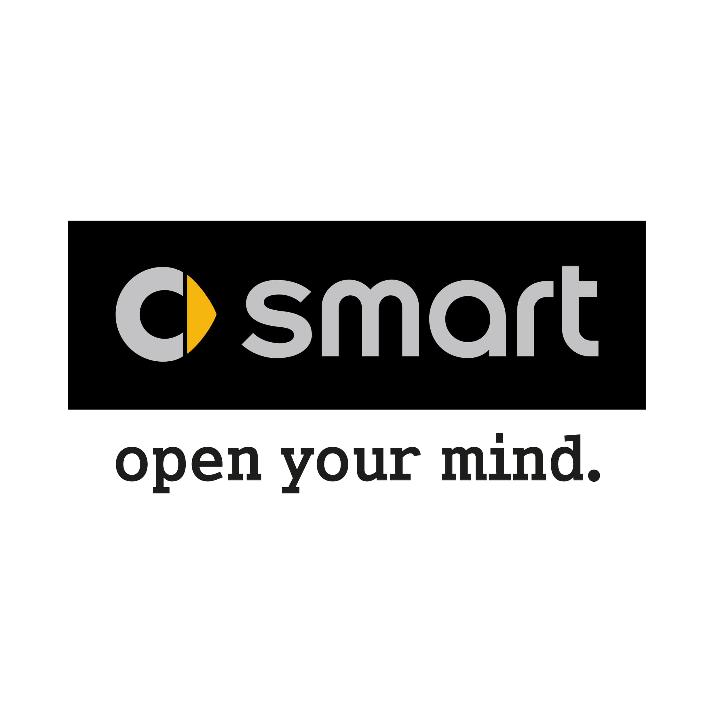 Stickers Smart Open Your Mind - Autocollant voiture