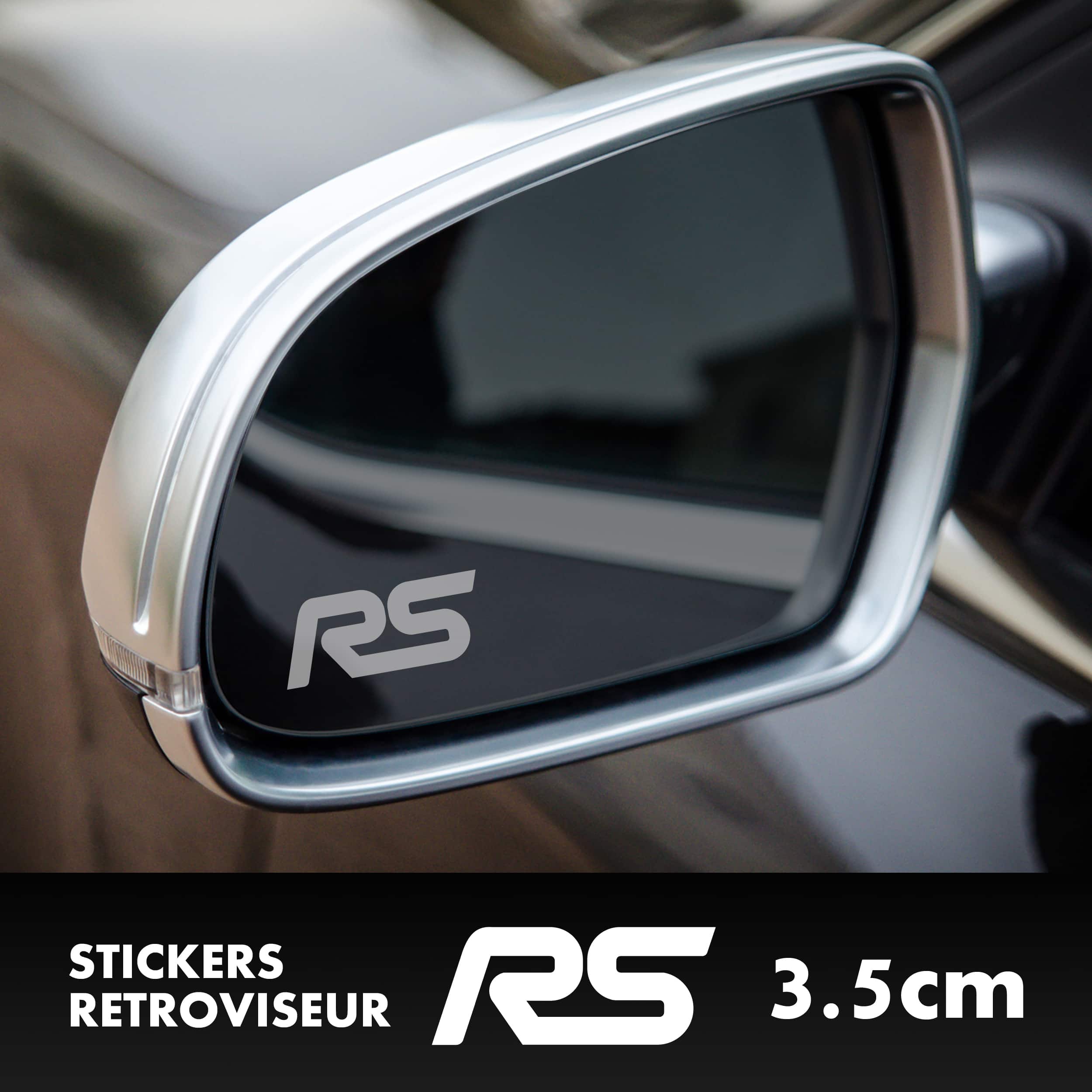 STICKERS RETROVISEUR FORD RS