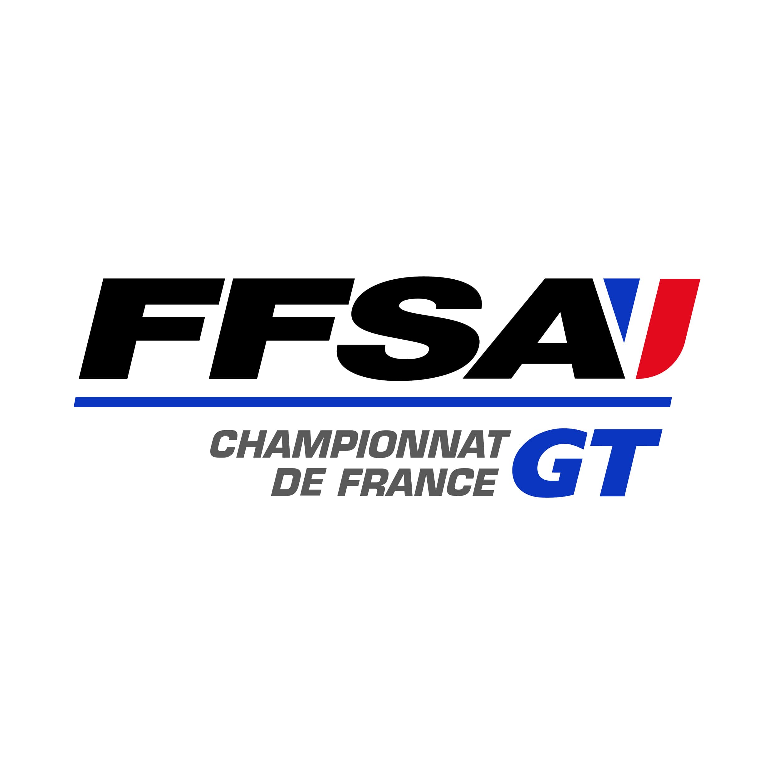 STICKERS FFSA CHAMPIONNAT FRANCE GT LOGO