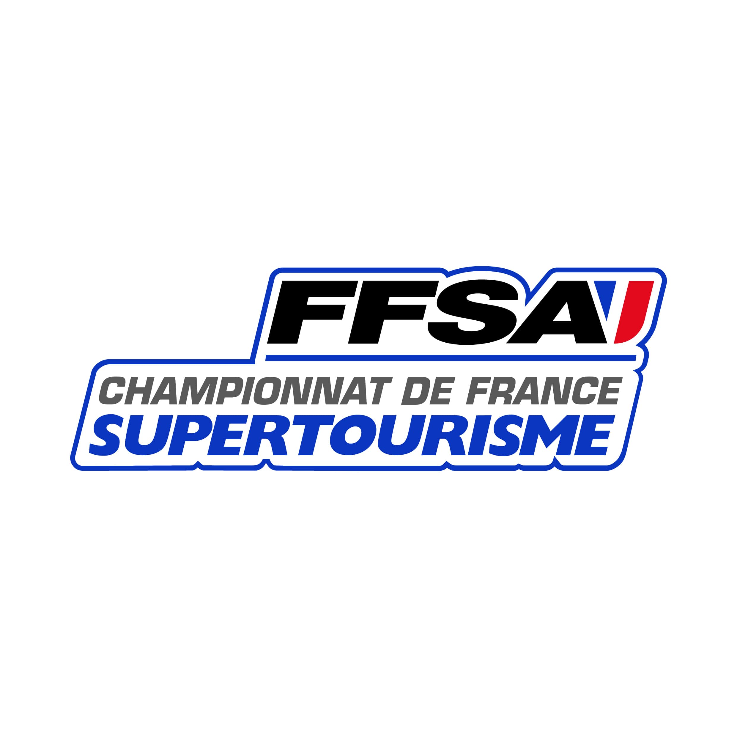 rf13 Stickers FFSA Championnat France GT Autocollant Sport Automobile Rallye 